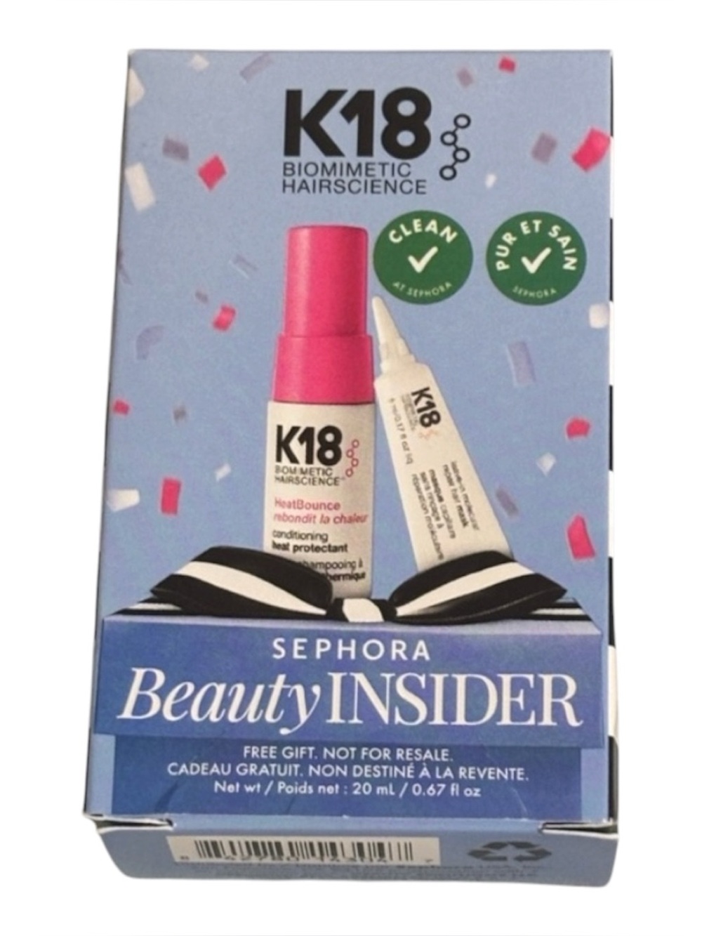 K18 Biomimetic Hairscience HeatBounce & Leave-In Treatment Sephora